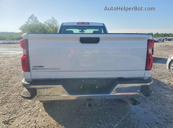 1GC3YLE74MF178557 2021 CHEVROLET SILVERADO White Widok z tyłu