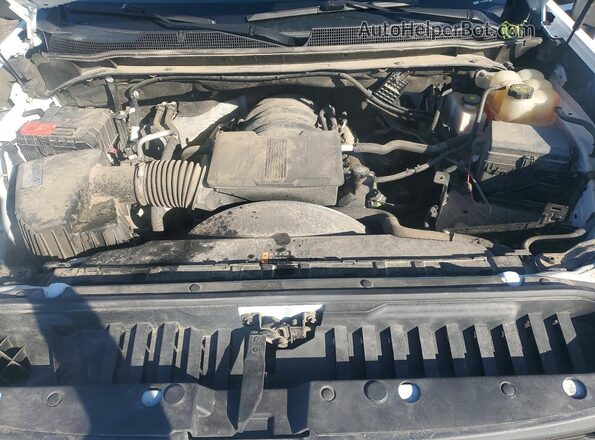 1GC3YLE74MF178557 2021 CHEVROLET SILVERADO White Widok wnętrza z tyłu