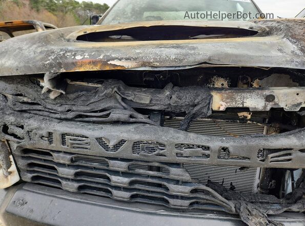 1GC3YLE7XMF209567 2021 CHEVROLET SILVERADO Белый Вид задней части салона