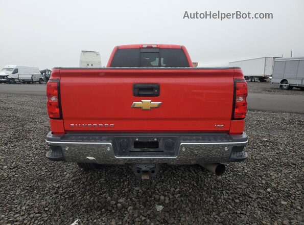 1GC4K0E88GF243735 2016 CHEVROLET SILVERADO Red Widok z tyłu