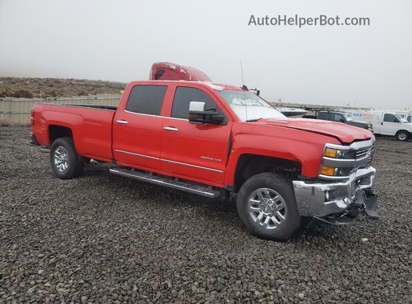 1GC4K0E88GF243735 2016 CHEVROLET SILVERADO Red Przód prawy