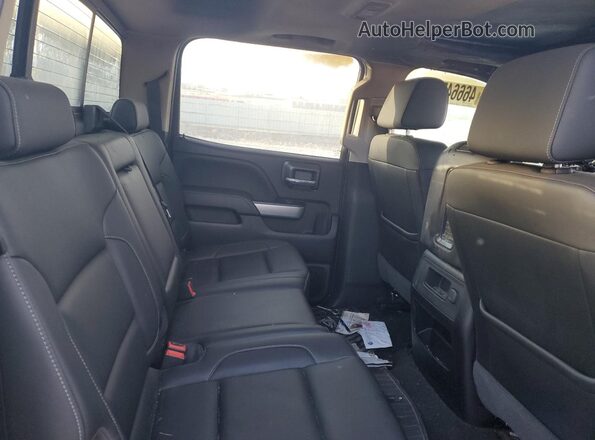 1GC4K0EY8JF148079 2018 CHEVROLET SILVERADO Черный Вид задних сидений