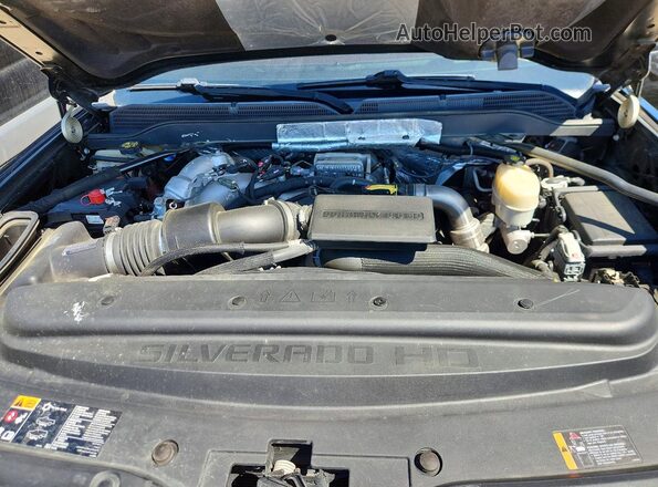 1GC4K1EY7HF204495 2017 CHEVROLET SILVERADO Black Շարժիչի բաժամունքի տեսք