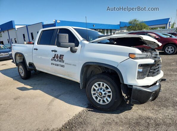 1GC4KLEY1SF249905 2025 CHEVROLET SILVERADO White წინა მარჯვენა