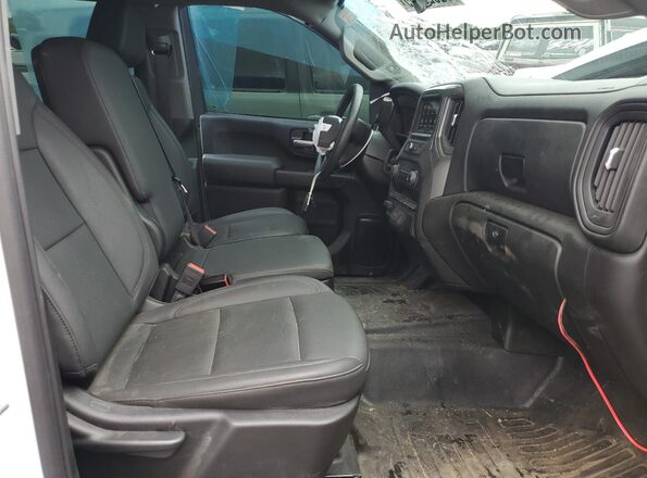 1GC4KLEY1SF249905 2025 CHEVROLET SILVERADO White წინა სალონის ხედი