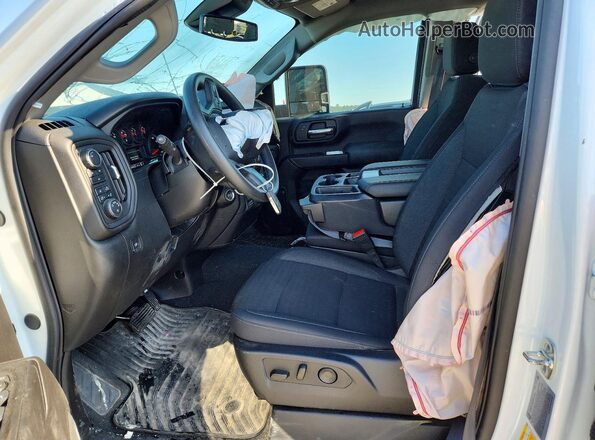 1GC4KME79SF366290 2025 CHEVROLET SILVERADO White Вид салону спереду