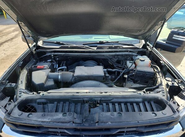 1GC4KNE73SF281550 2025 CHEVROLET SILVERADO Green უკანა სალონის ხედი