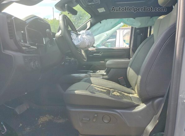 1GC4KYEYXSF248670 2025 CHEVROLET SILVERADO Серый Вид салона спереди