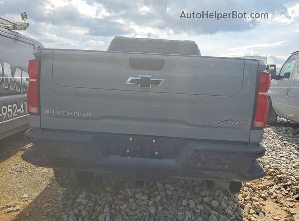 1GC4KYEYXSF248670 2025 CHEVROLET SILVERADO Серый Вид сзади