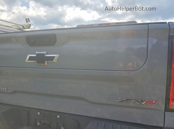1GC4KYEYXSF248670 2025 CHEVROLET SILVERADO Серый Вид задних сидений