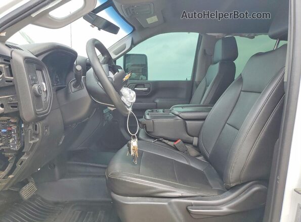 1GC4WREY6MF260070 2021 CHEVROLET SILVERADO White Սալոնի դիմացի տեսք