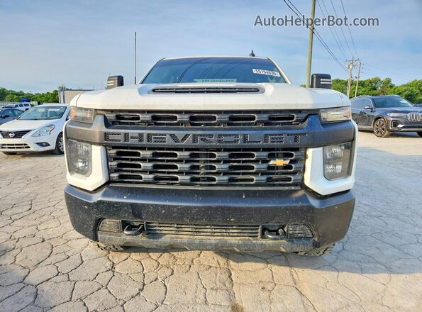 1GC4YLE72LF140358 2020 CHEVROLET SILVERADO White Vista frontal