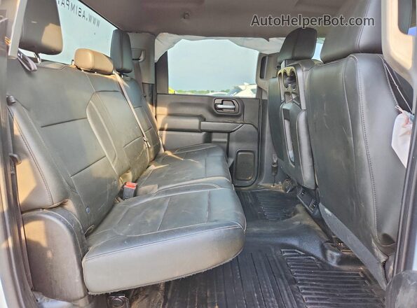1GC4YLE72LF140358 2020 CHEVROLET SILVERADO White Vista de los asientos traseros