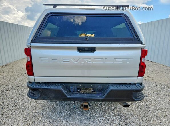 1GC4YLE73LF258094 2020 CHEVROLET SILVERADO Silver Widok z tyłu