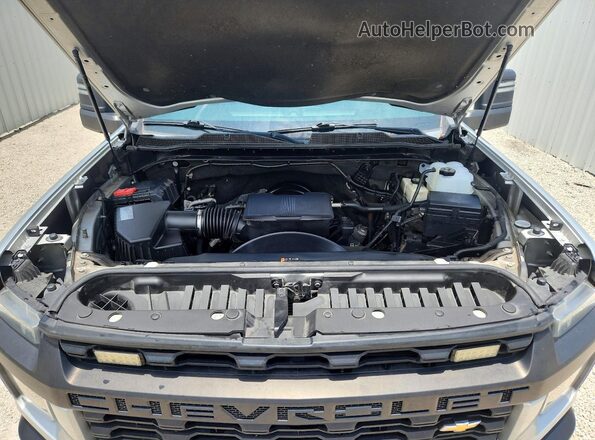 1GC4YLE73LF258094 2020 CHEVROLET SILVERADO Silver Widok wnętrza z tyłu