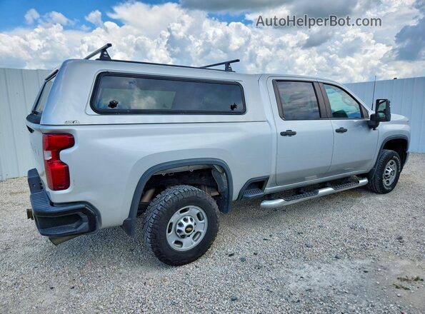 1GC4YLE73LF258094 2020 CHEVROLET SILVERADO Silver Tył prawy