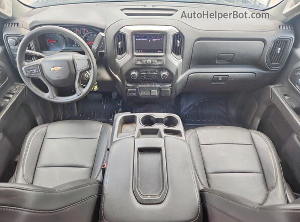 1GC4YLE73LF258094 2020 CHEVROLET SILVERADO Silver Widok deski rozdzielczej