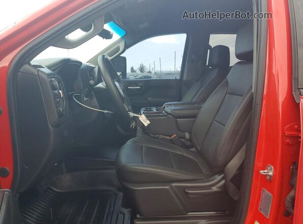 1GC4YLE74PF169706 2023 CHEVROLET SILVERADO Red წინა სალონის ხედი