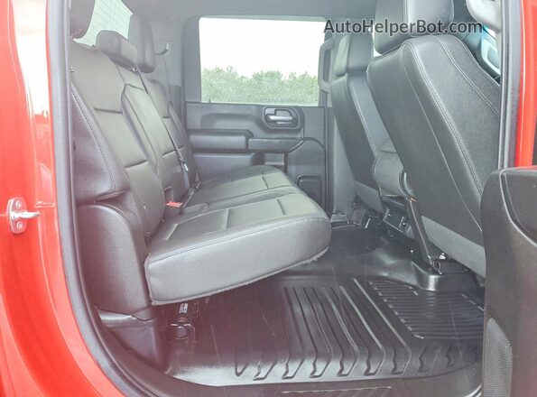 1GC4YLE74PF169706 2023 CHEVROLET SILVERADO Red უკანა სალონის ხედი