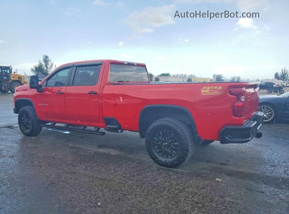 1GC4YLE74PF169706 2023 CHEVROLET SILVERADO Red უკანა მარცხენა