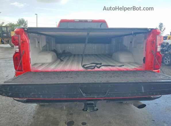 1GC4YLE74PF169706 2023 CHEVROLET SILVERADO Red უკანა სავარძლების ხედი