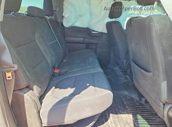 1GC4YLE75NF186639 2022 CHEVROLET SILVERADO White Rear seats view