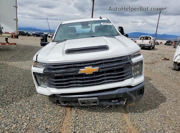 1GC4YLE7XRF265245 2024 CHEVROLET SILVERADO White Вид спереду