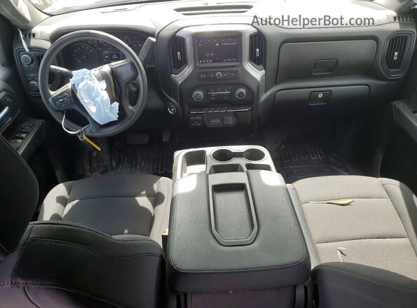 1GC4YLE7XRF265245 2024 CHEVROLET SILVERADO White Вид панелі приладів