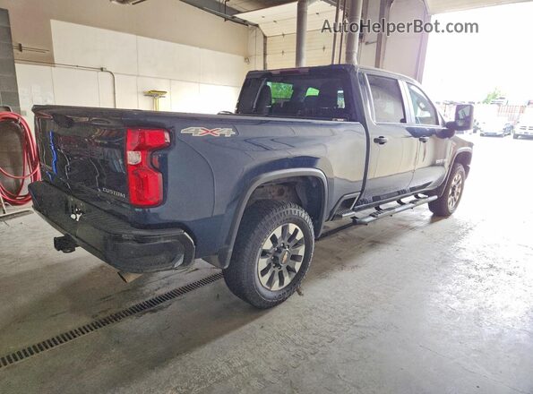 1GC4YME74MF291192 2021 CHEVROLET SILVERADO Blue Trasero derecho