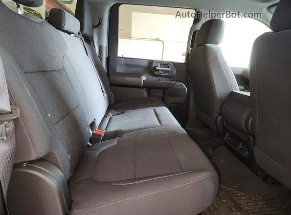1GC4YME74MF291192 2021 CHEVROLET SILVERADO Blue Vista de los asientos traseros