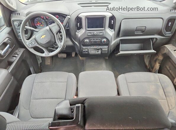 1GC4YME74NF150060 2022 CHEVROLET SILVERADO Silver Vista del salpicadero