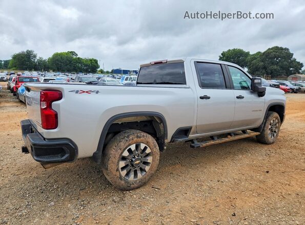 1GC4YME74NF150060 2022 CHEVROLET SILVERADO Silver Trasero derecho