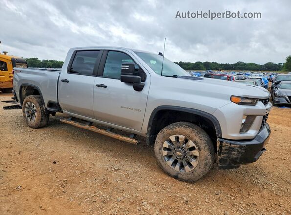 1GC4YME74NF150060 2022 CHEVROLET SILVERADO Silver Delantero derecho