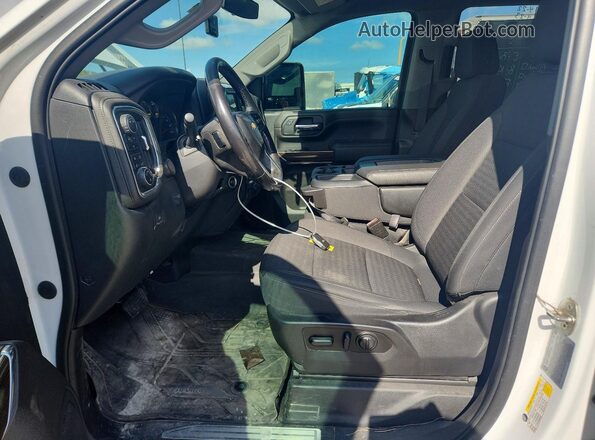 1GC4YNE72NF141315 2022 CHEVROLET SILVERADO White Вид салону спереду