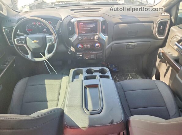 1GC4YNE72NF141315 2022 CHEVROLET SILVERADO White Вид панелі приладів
