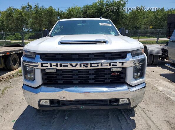 1GC4YNE72NF141315 2022 CHEVROLET SILVERADO White Вид спереду