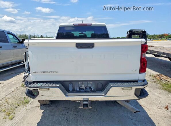 1GC4YNE72NF141315 2022 CHEVROLET SILVERADO White Вид ззаду