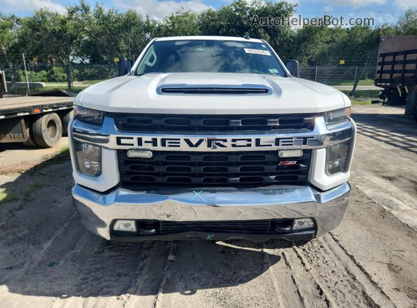1GC4YNE72NF141315 2022 CHEVROLET SILVERADO White Вид наклейки з VIN-кодом