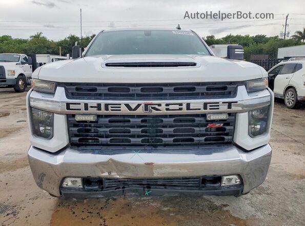 1GC4YNE72NF141315 2022 CHEVROLET SILVERADO White Դիմացի տեսք
