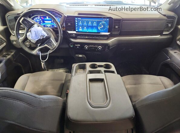 1GC4YNEY1RF292936 2024 CHEVROLET SILVERADO Silver Вид панелі приладів