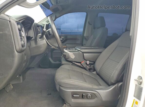 1GC4YNEY3LF161997 2020 CHEVROLET SILVERADO White Widok wnętrza z przodu