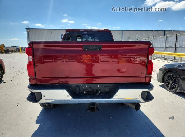 1GC4YPEY6LF113583 2020 CHEVROLET SILVERADO Красный 
