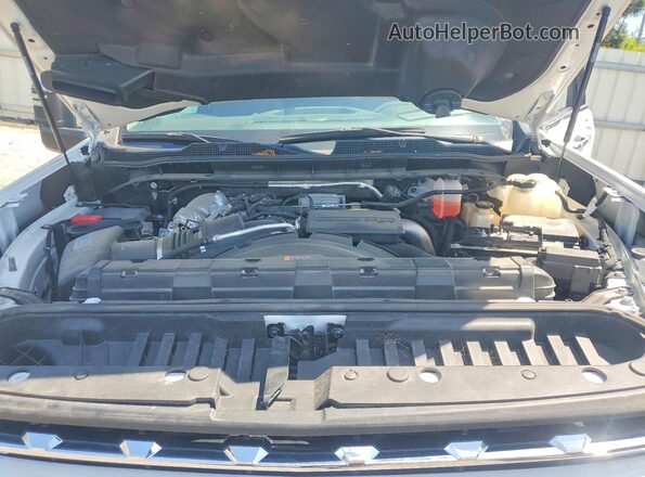 1GC4YPEY8NF100031 2022 CHEVROLET SILVERADO Белый Вид задней части салона