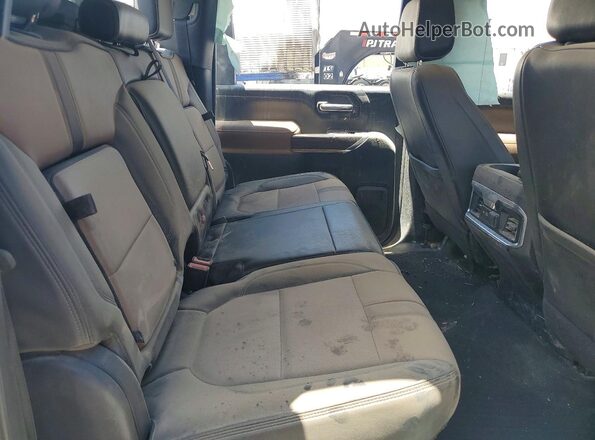 1GC4YRE75NF174350 2022 CHEVROLET SILVERADO White Rear seats view