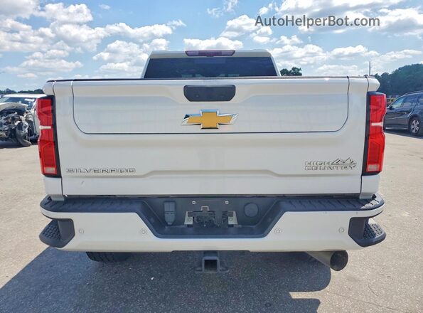 1GC4YREY1RF163523 2024 CHEVROLET SILVERADO White Вид ззаду