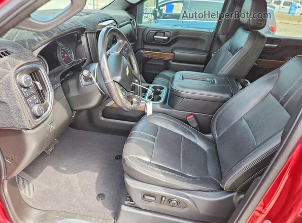 1GC4YREY2LF107355 2020 CHEVROLET SILVERADO Red Front interior view