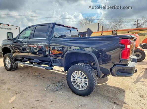 1GC4YREY2LF108764 2020 CHEVROLET SILVERADO Black Tył lewy