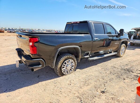1GC4YREY2LF170441 2020 CHEVROLET SILVERADO Black Tył prawy