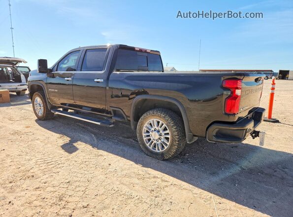 1GC4YREY2LF170441 2020 CHEVROLET SILVERADO Black Tył lewy