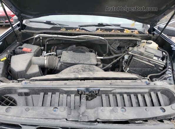 1GC4YTE77NF358864 2022 CHEVROLET SILVERADO Blue უკანა სალონის ხედი